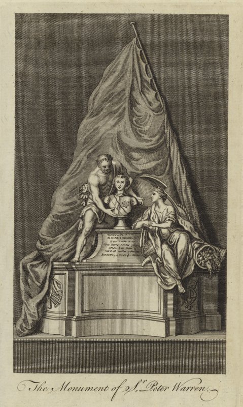 Sir Peter Warren Anıtı by English School