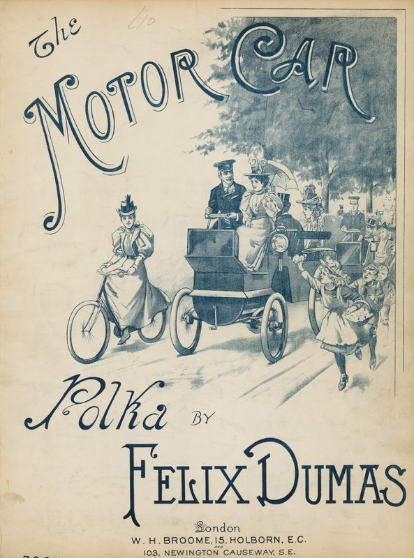 Motorlu Araba Polka, Felix Dumas by English School