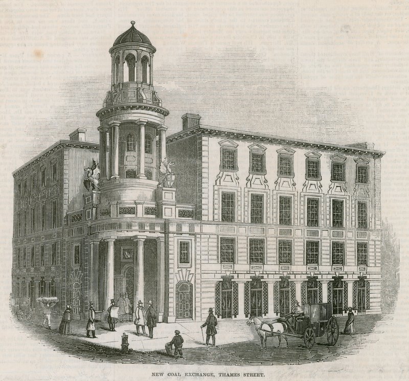 Yeni Kömür Borsası, Thames Caddesi by English School