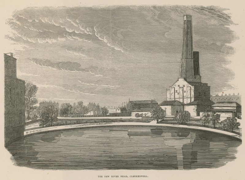 New River Head, Clerkenwell, Londra by English School