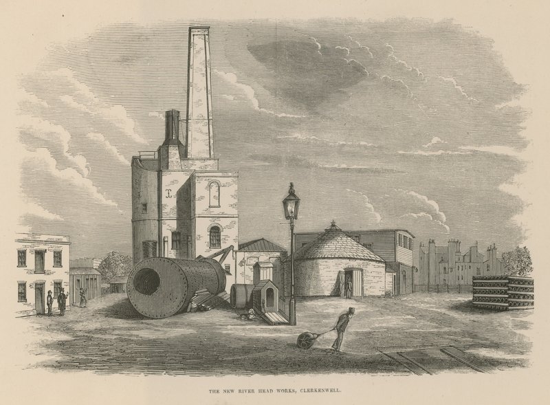 New River Head Works, Clerkenwell, Londra by English School