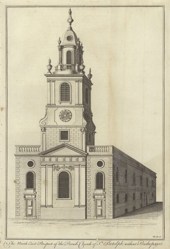 Bishopsgate, Londra olmadan St Botolph Parish Kilisesi