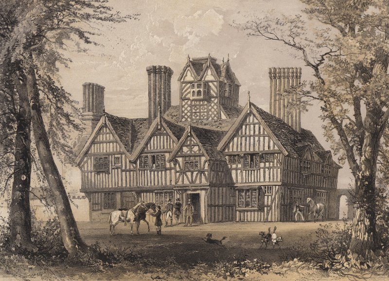Oak House, West Bromwich, Staffordshire by English School