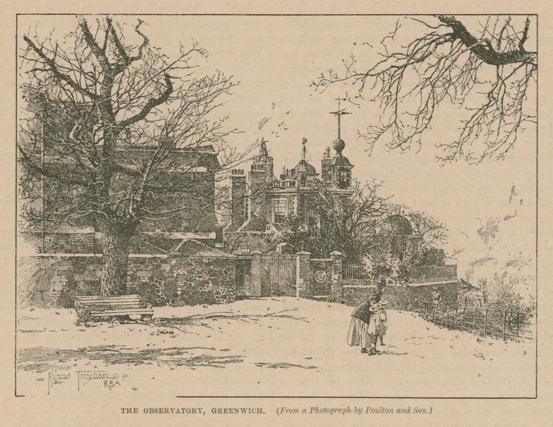 Gözlemevi, Greenwich, Londra by English School
