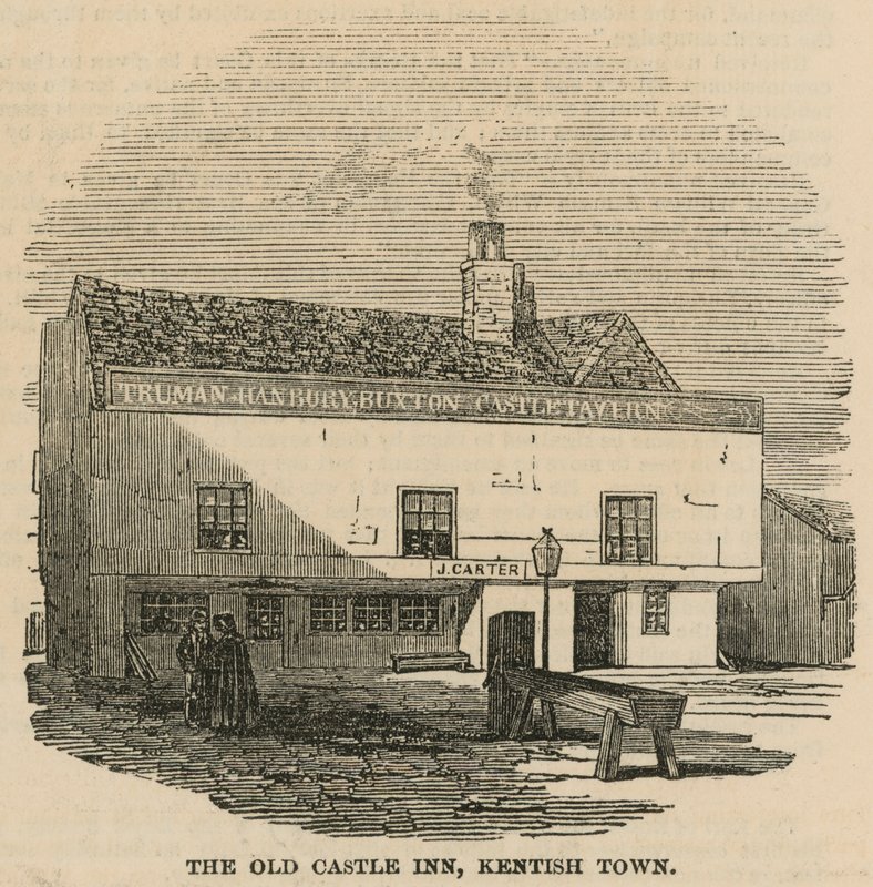 Old Castle Inn, Kentish Town, Londra by English School