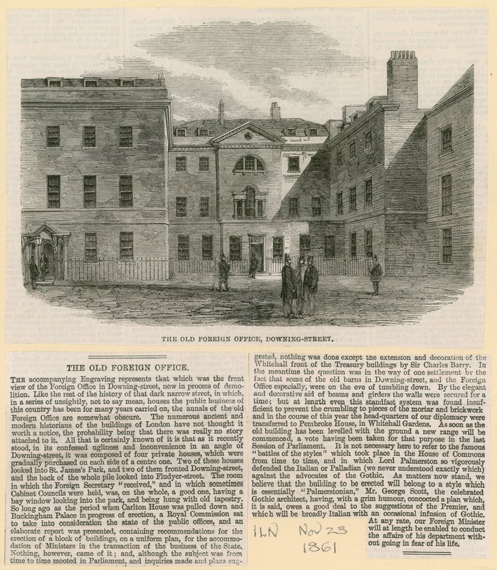 Eski Dışişleri Bakanlığı, Downing Caddesi by English School
