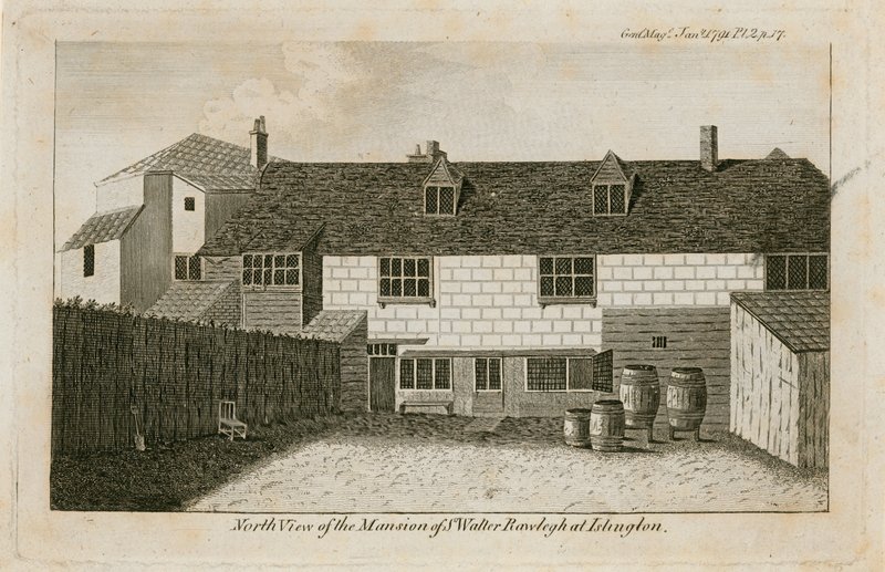 Yaşlı Alaca Boğa (arka), Sir Walter Raleigh