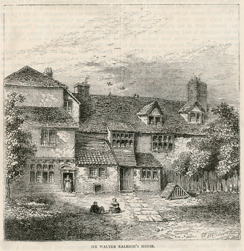 Yaşlı Alaca Boğa (arka), Sir Walter Raleigh