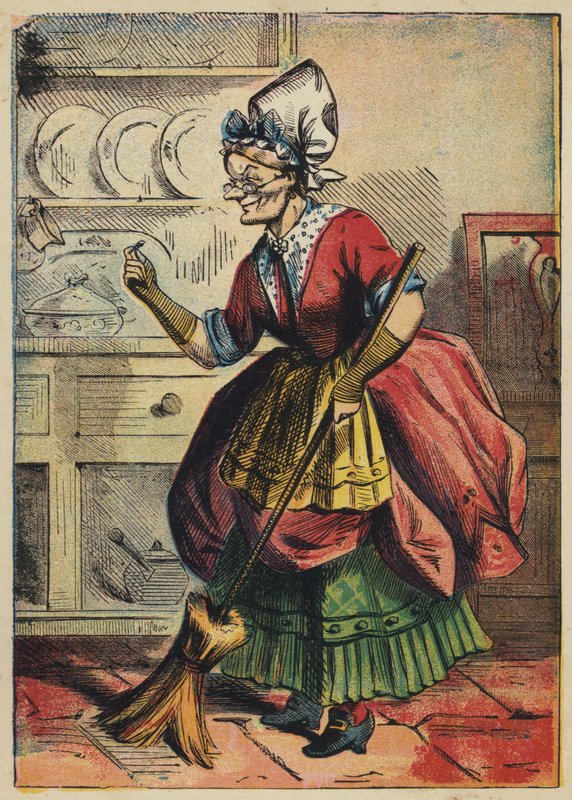 Yaşlı Kadın Sixpence