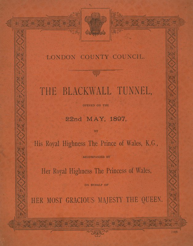 Blackwall Tünelinin Açılışı by English School