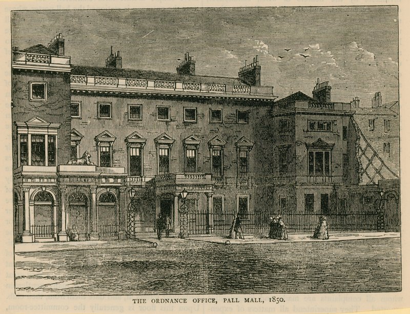 Mühimmat Ofisi, Pall Mall, 1850 by English School