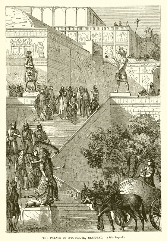 Kouyunjik Sarayı restore edildi by English School