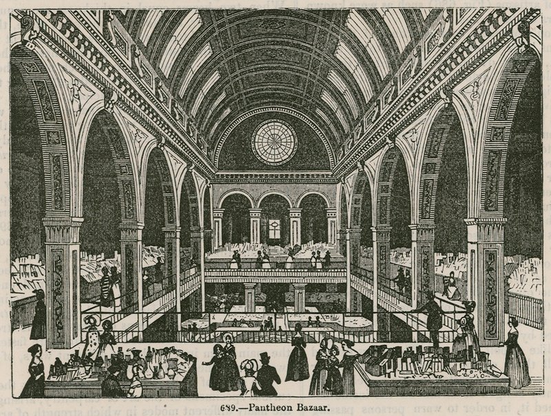 Pantheon Çarşısı, Oxford Street, Londra by English School