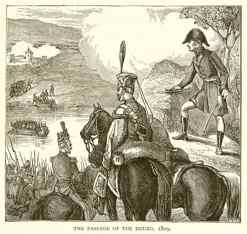 Douro Geçidi, 1809 by English School