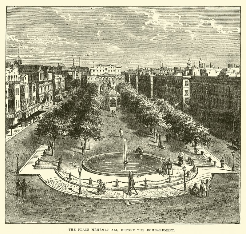 Bombardımandan Önce Mehemet Ali Yeri by English School