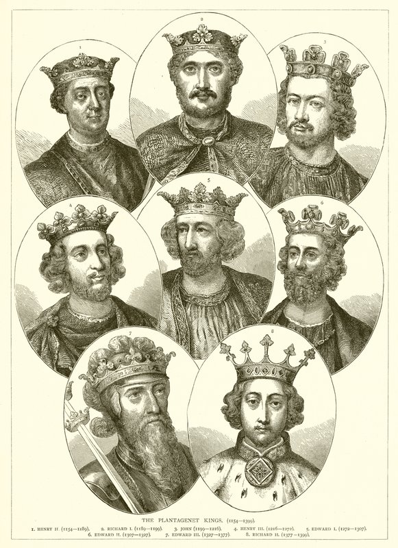 Plantagenet Kralları. (1154--1399) by English School