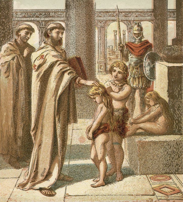 Papa ve Sakson Çocukları by English School