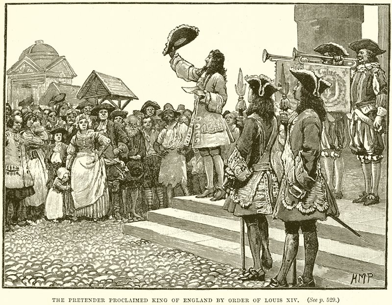 Rol Yapan, Louis XIV