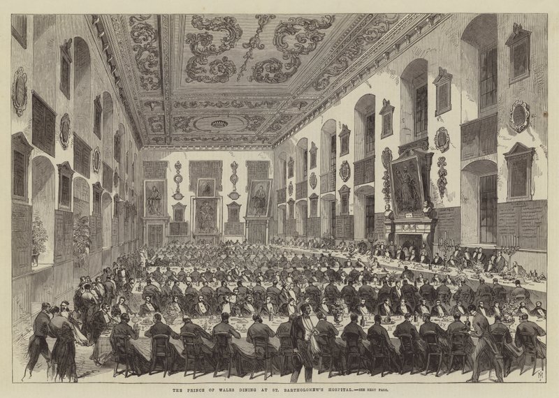 Galler Prensi, St Bartholomew Hastanesi