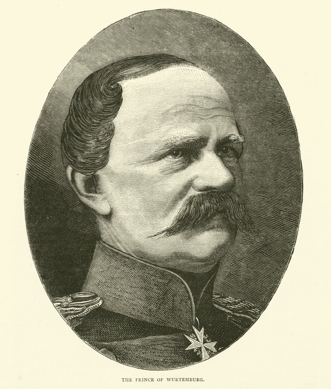 Würtemburg Prensi, Eylül 1870 by English School
