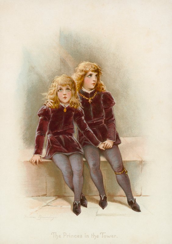 The Princes in the Tower by English School