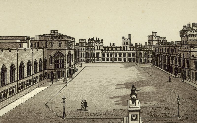 Dörtgen Windsor Kalesi by English School