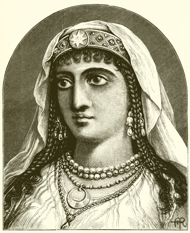 Sheba Kraliçesi by English School