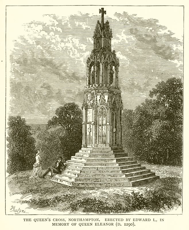 Queens Cross, Northampton. Kraliçe Eleanor
