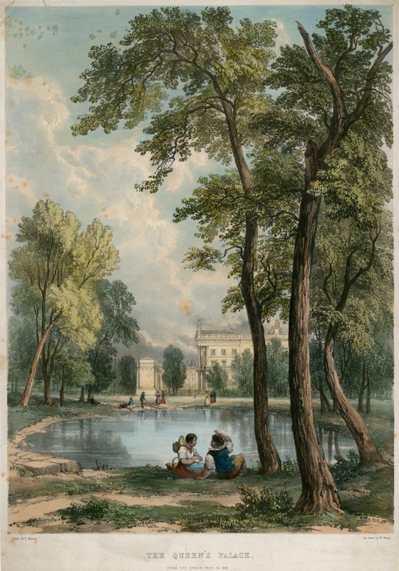 1836 yılında Green Park