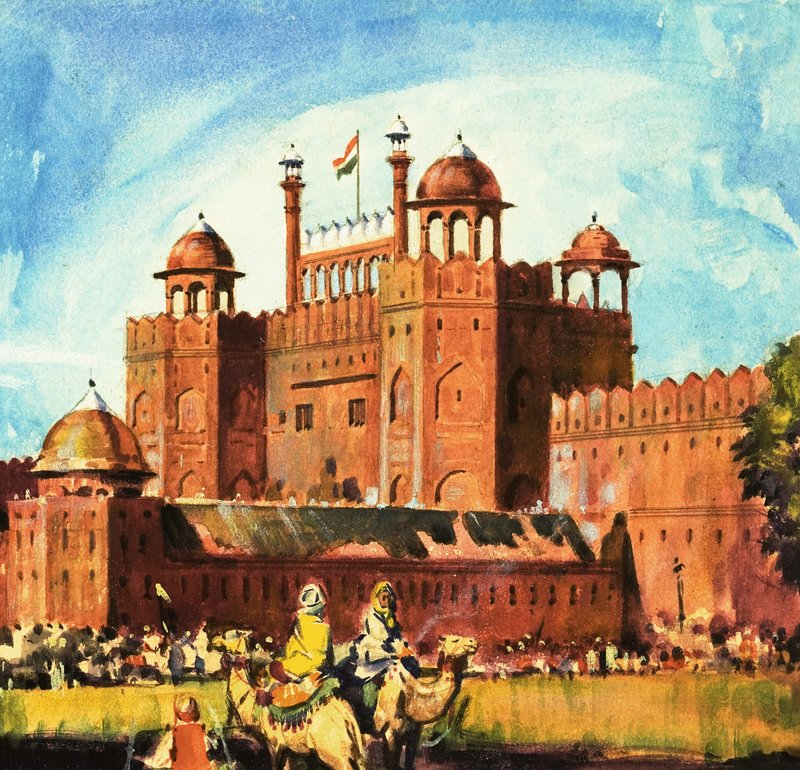 Kızıl Kale, Delhi by English School