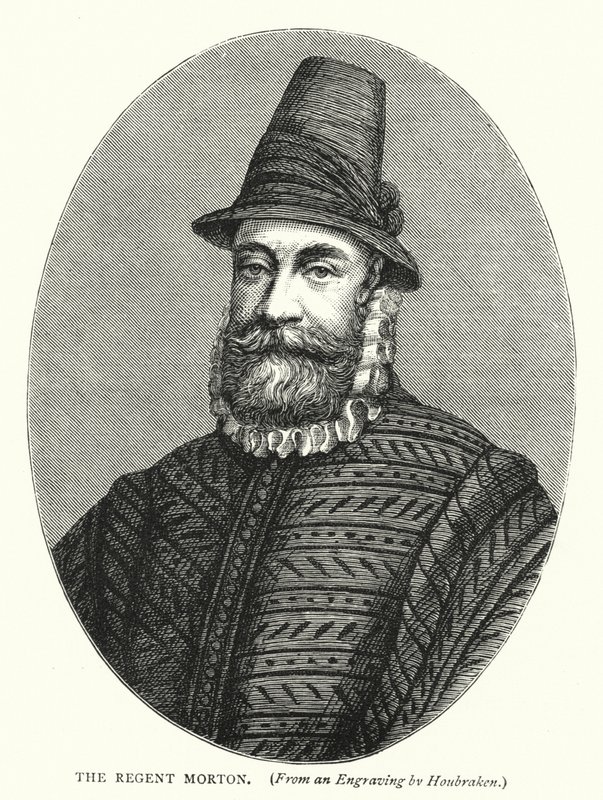 Regent Morton (gravür) by English School
