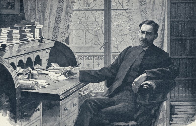 Muhterem Hugh Price Hughes Çalışmasında (lito) by English School