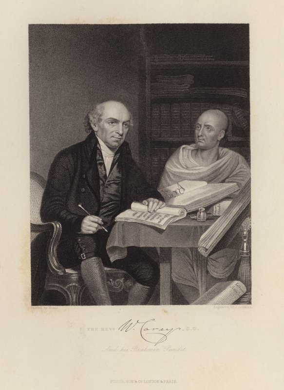 Muhterem W Carey ve Brahman yorumcusu by English School