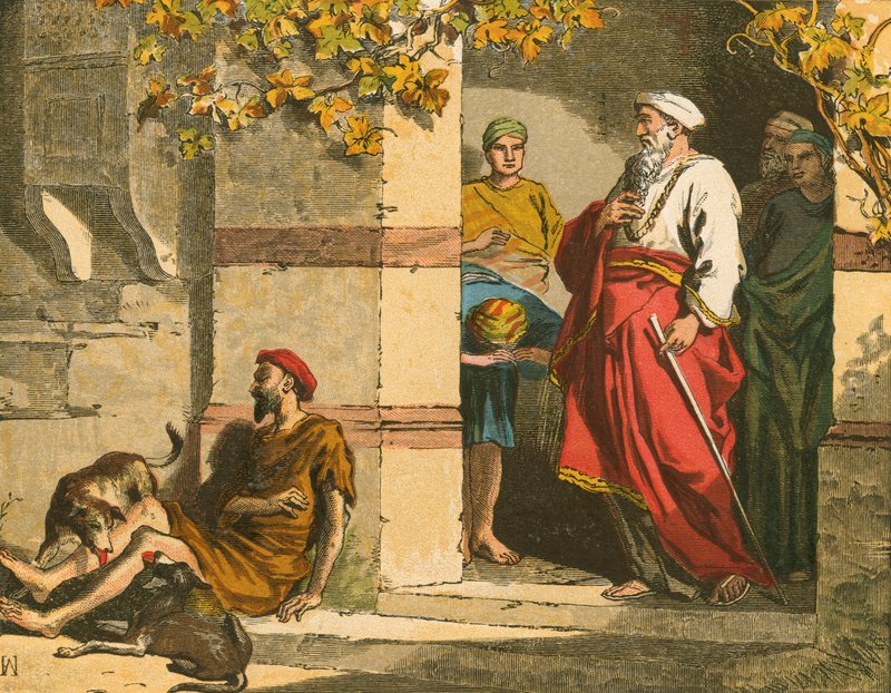 Zengin Adam ve Lazarus by English School