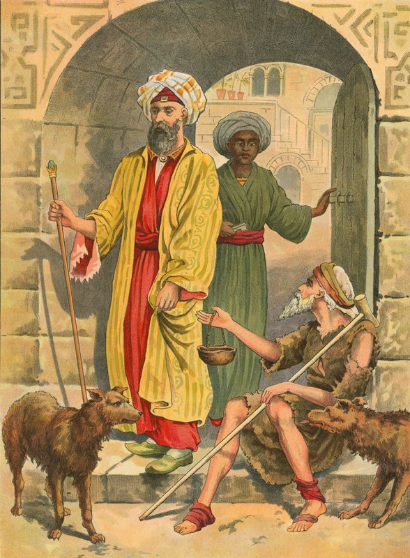 Zengin Adam ve Lazarus by English School