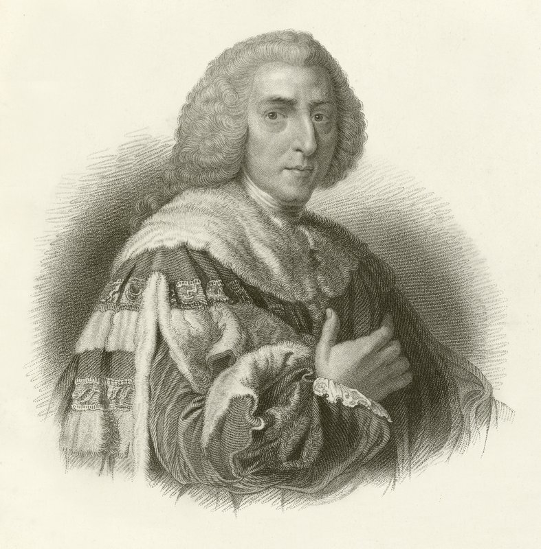 Sağ Hon William Pitt, Chatham Kontu by English School