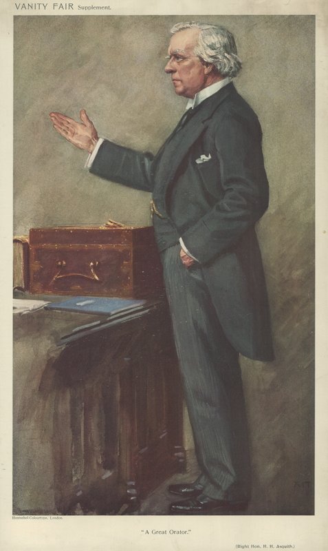 Çok Saygıdeğer Herbert Henry Asquith by English School