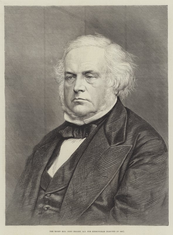 Çok Sayın John Bright, Birmingham Milletvekili, 1857