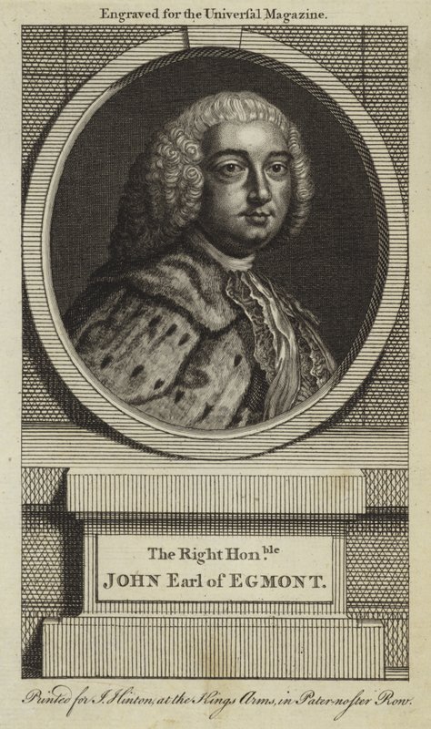 Çok Saygıdeğer Egmont John Earl by English School
