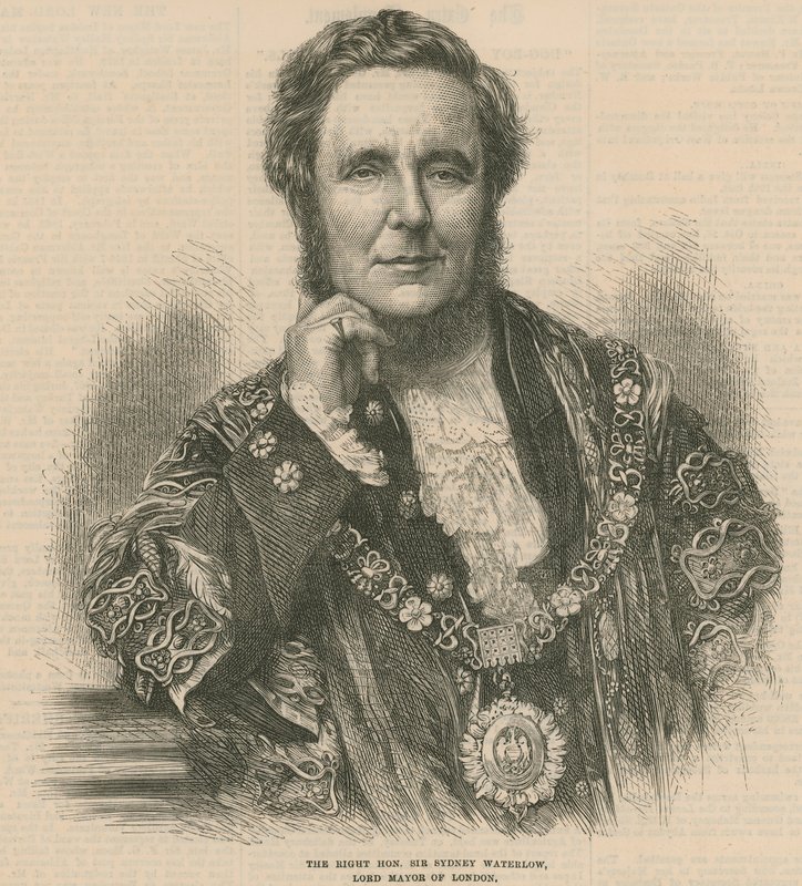 Çok Saygıdeğer Sir Sydney Waterlow, Londra Belediye Başkanı by English School