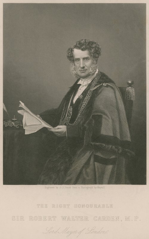 Çok Saygıdeğer Sir Walter Carden, Londra Belediye Başkanı by English School