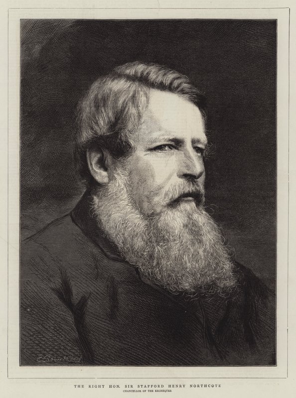 Çok Saygıdeğer Stafford Henry Northcote (gravür) by English School