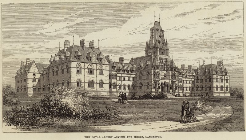Aptallar için Royal Albert Asylum, Lancaster by English School