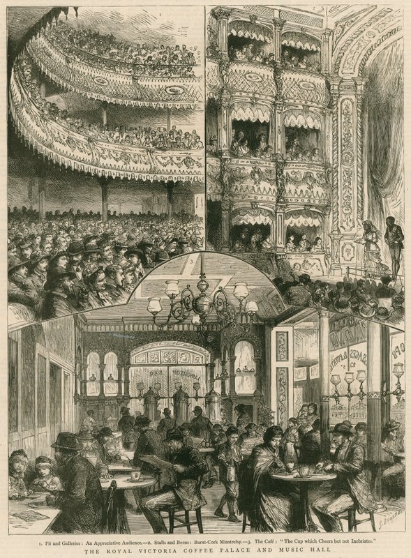 Royal Victoria Kahve Sarayı ve Müzik Salonu, Londra by English School