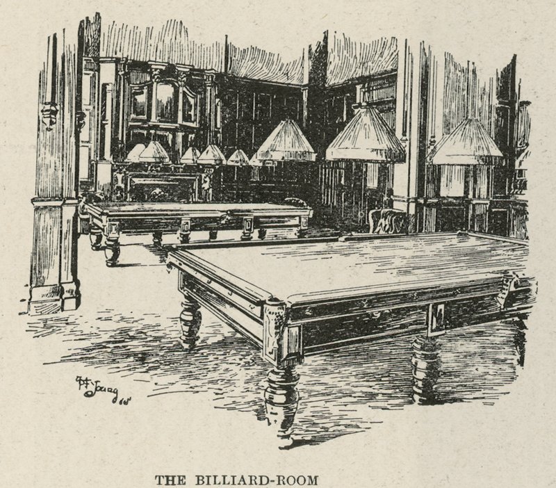 Russell Hotel, Russell Meydanı: Bilardo Salonu by English School