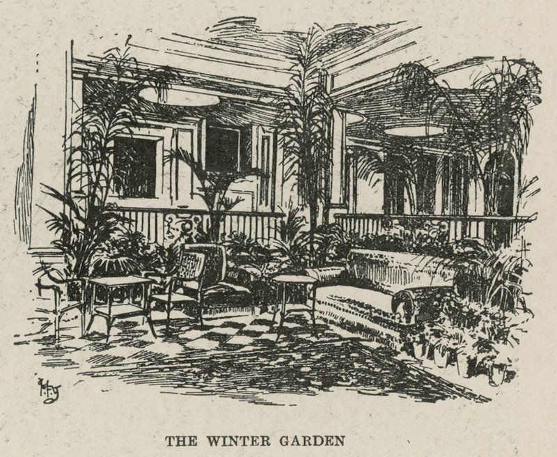 Russell Hotel, Russell Meydanı: Kış Bahçesi by English School