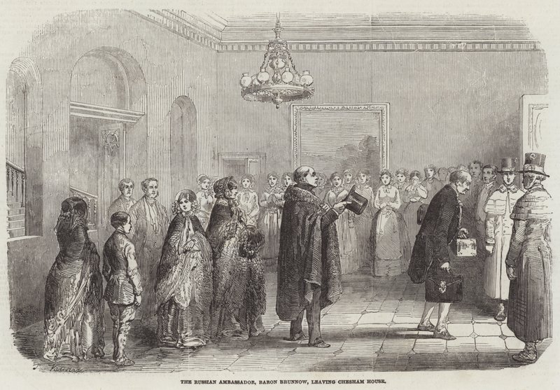 Rus Büyükelçisi Baron Brunnow, Chesham House