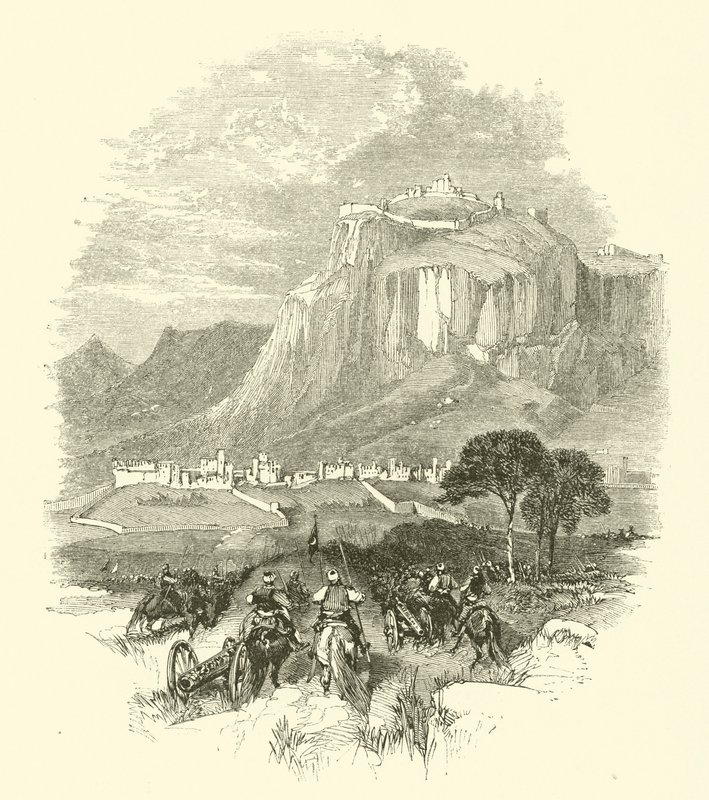 Korint Kuşatması (gravür) by English School