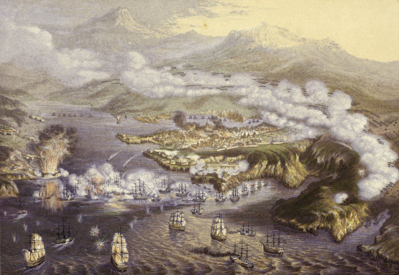 Sivastopol Kuşatması by English School