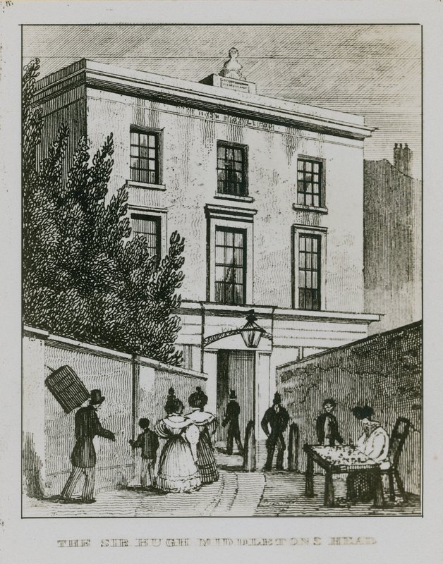 Sir Hugh Middletons Head Tavern by English School